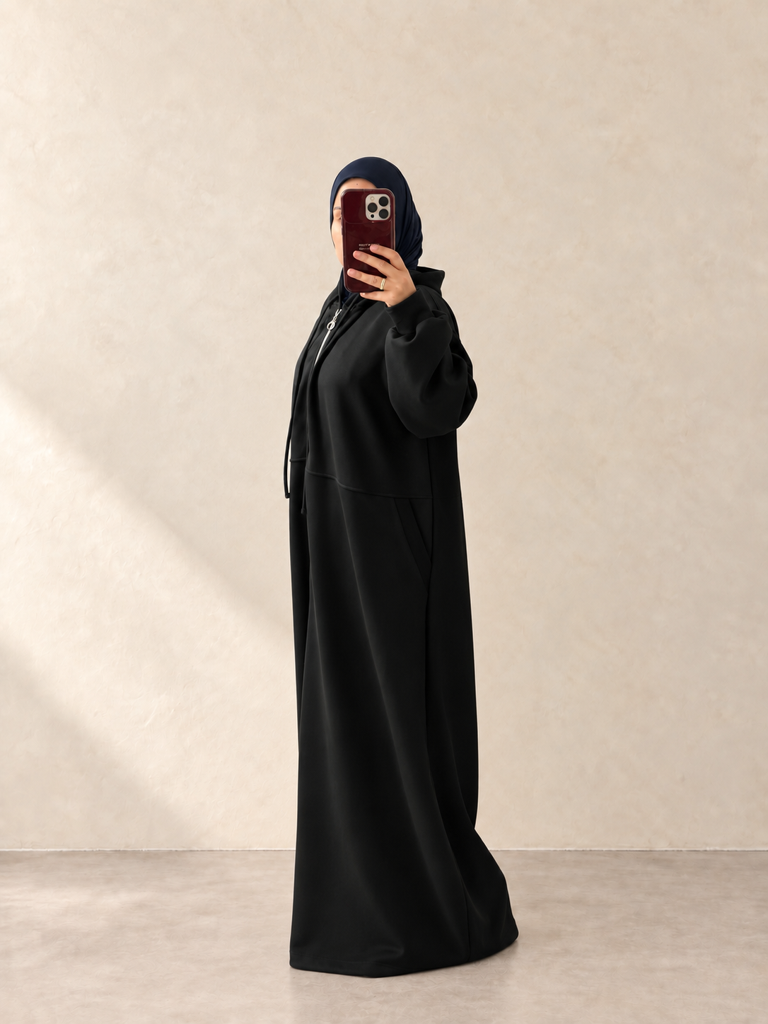 Mira Long Zip Hoodie