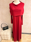 Rosali - Abaya Kleid - Bordeaux