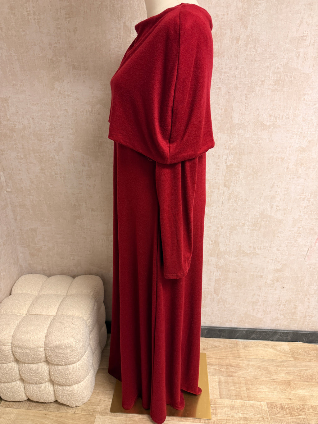 Rosali - Abaya Kleid - Bordeaux