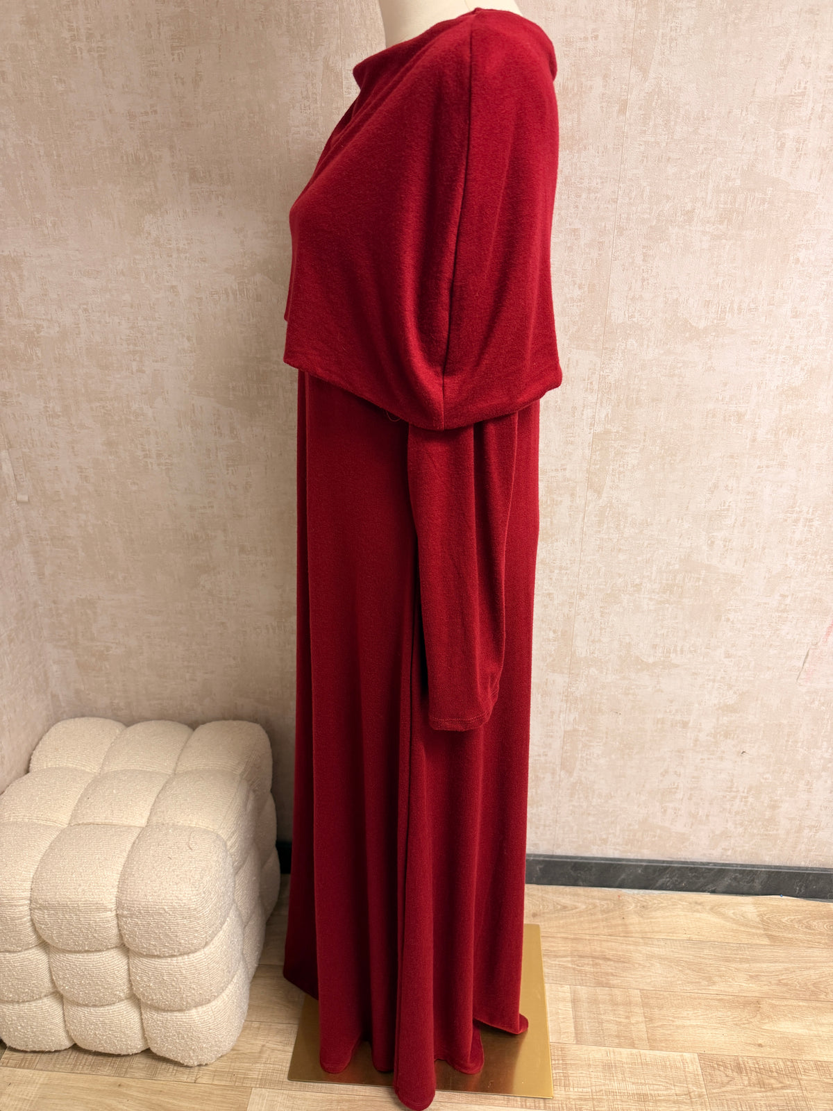 Rosali - Abaya Kleid - Bordeaux