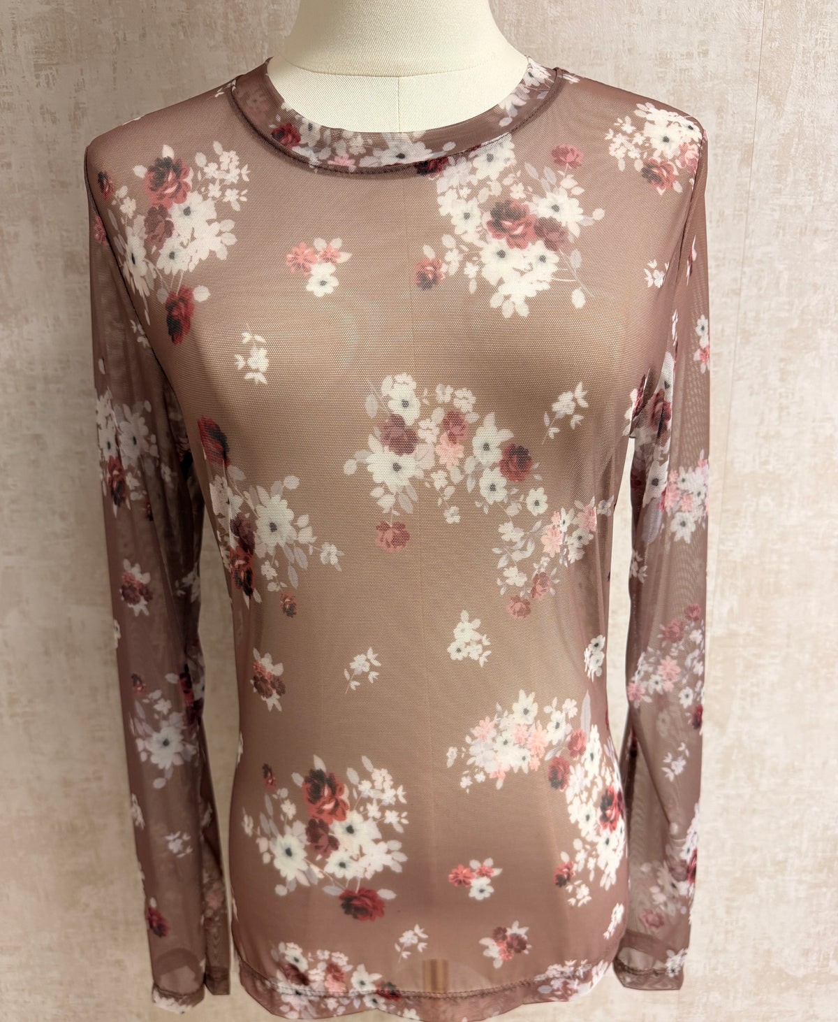 Longsleeves Blumenmuster