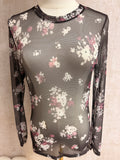 Longsleeves Blumenmuster