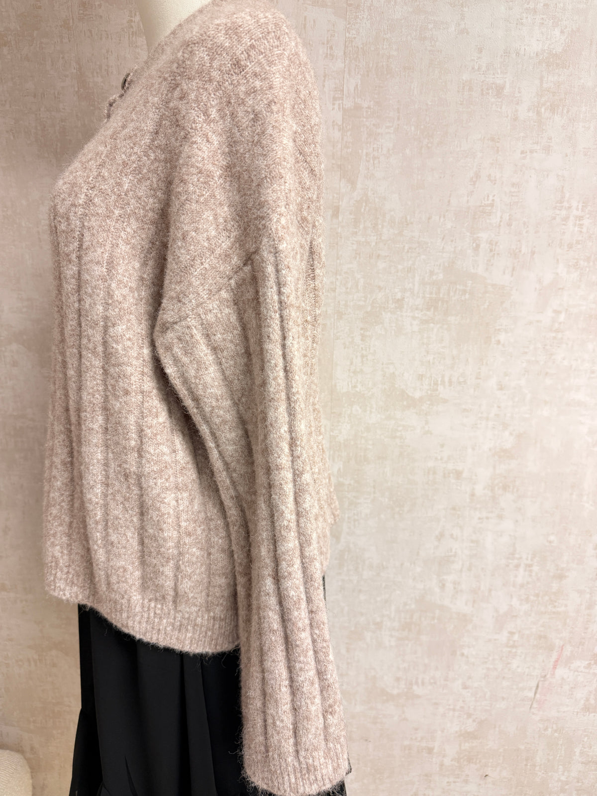 Weiche Strickjacke