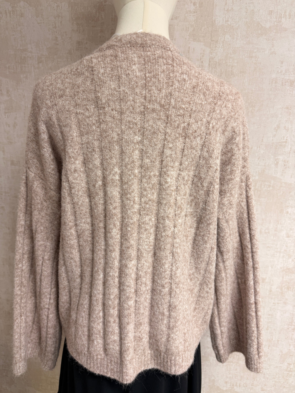 Weiche Strickjacke