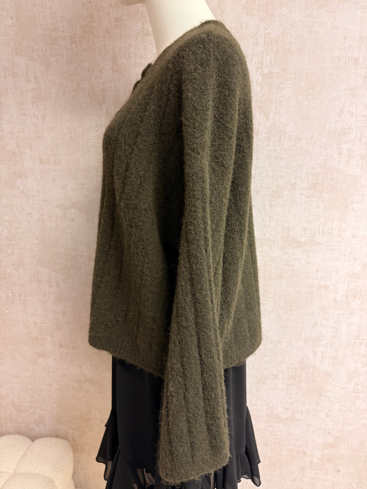 Weiche Strickjacke