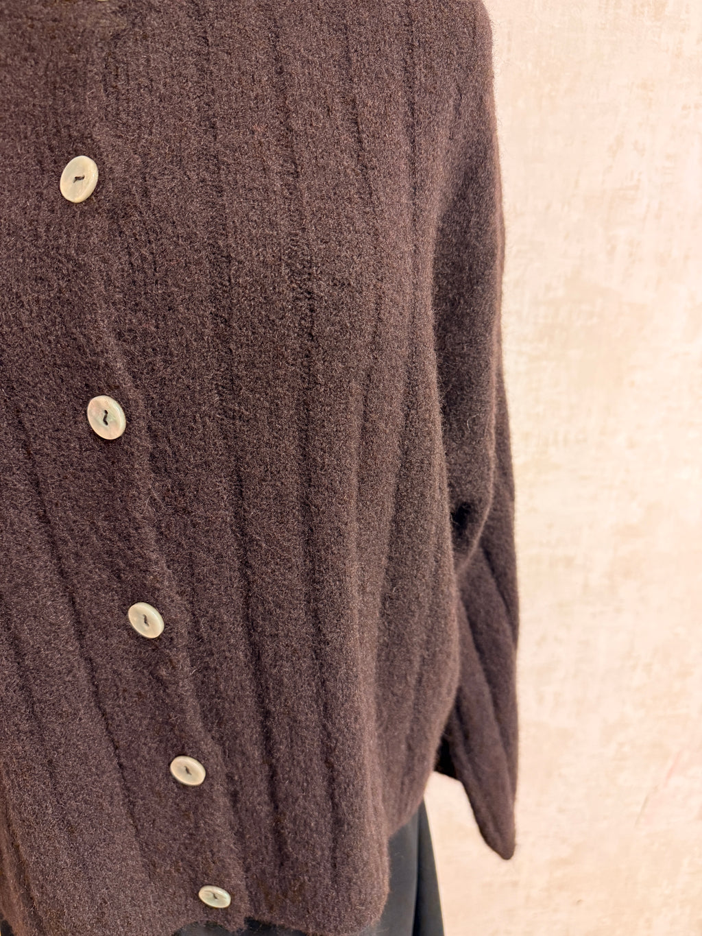 Weiche Strickjacke