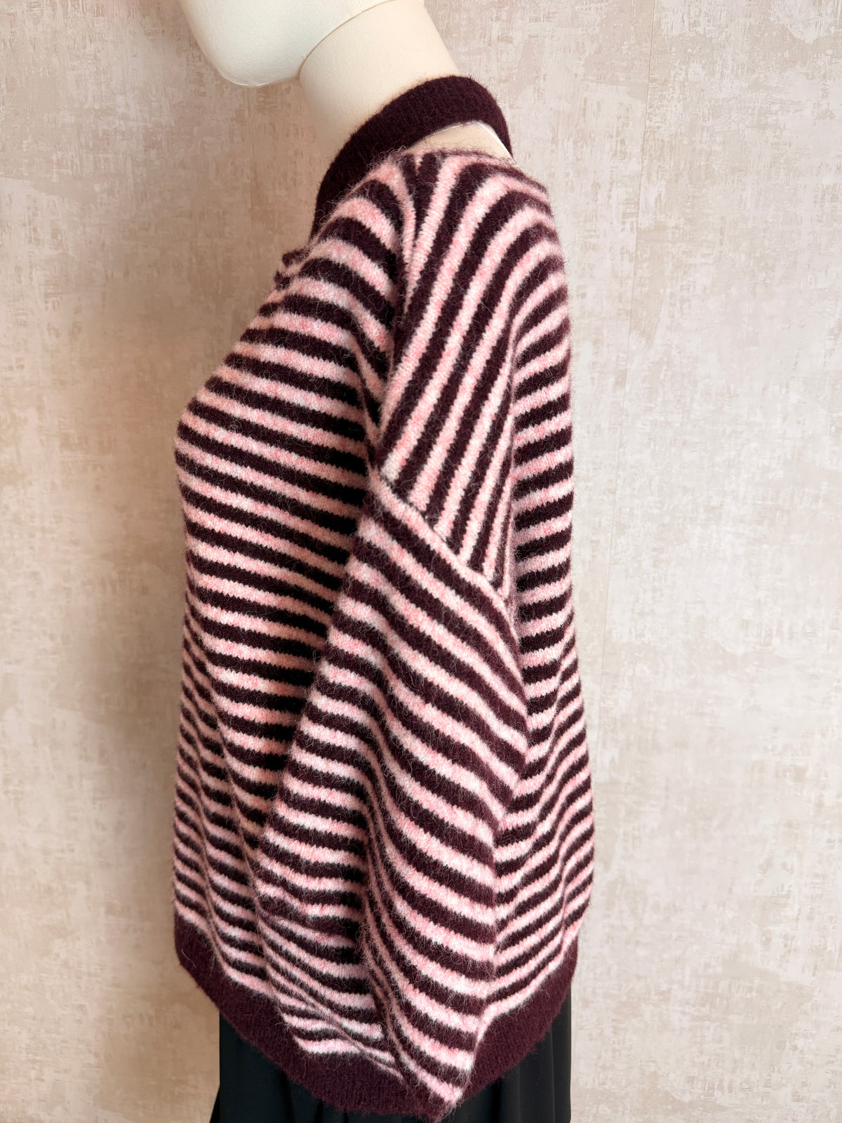 Gestreiftes Strickshirt