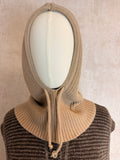 Strick-Balaklava- Taupe