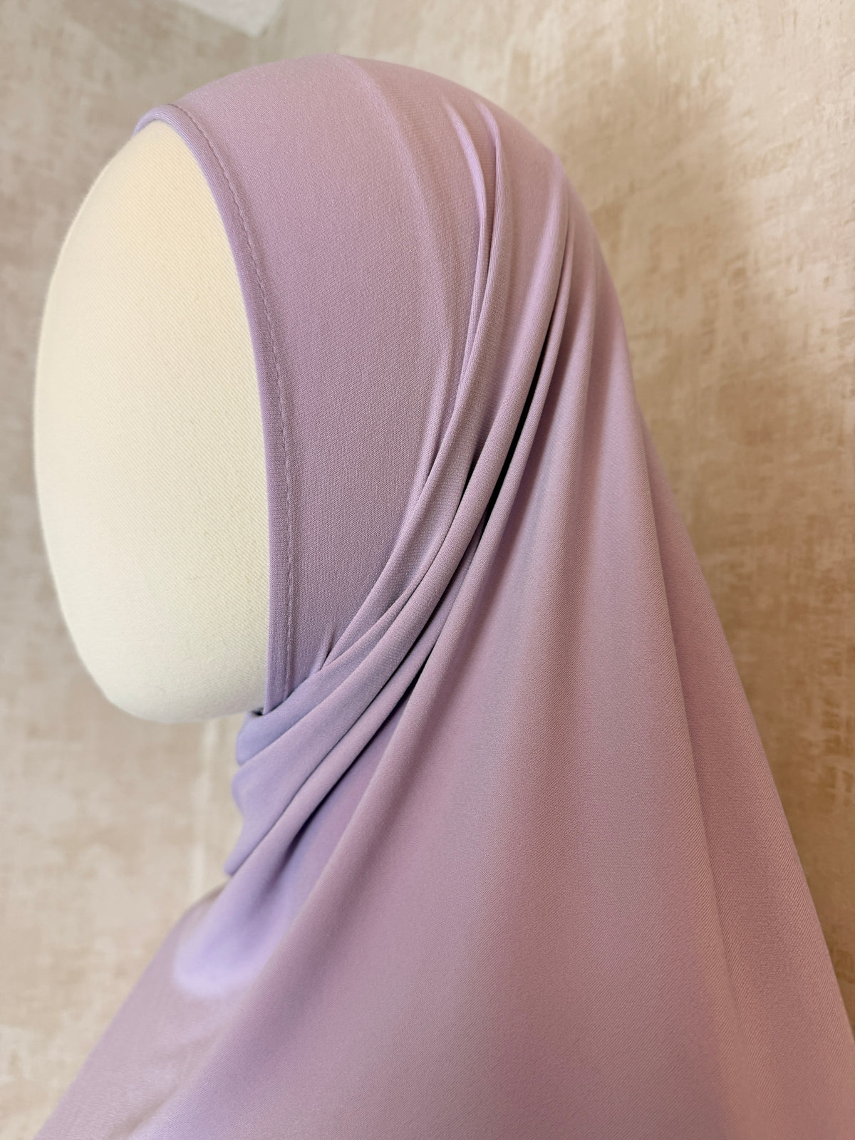 Premium Jersey Hijab –  Flieder