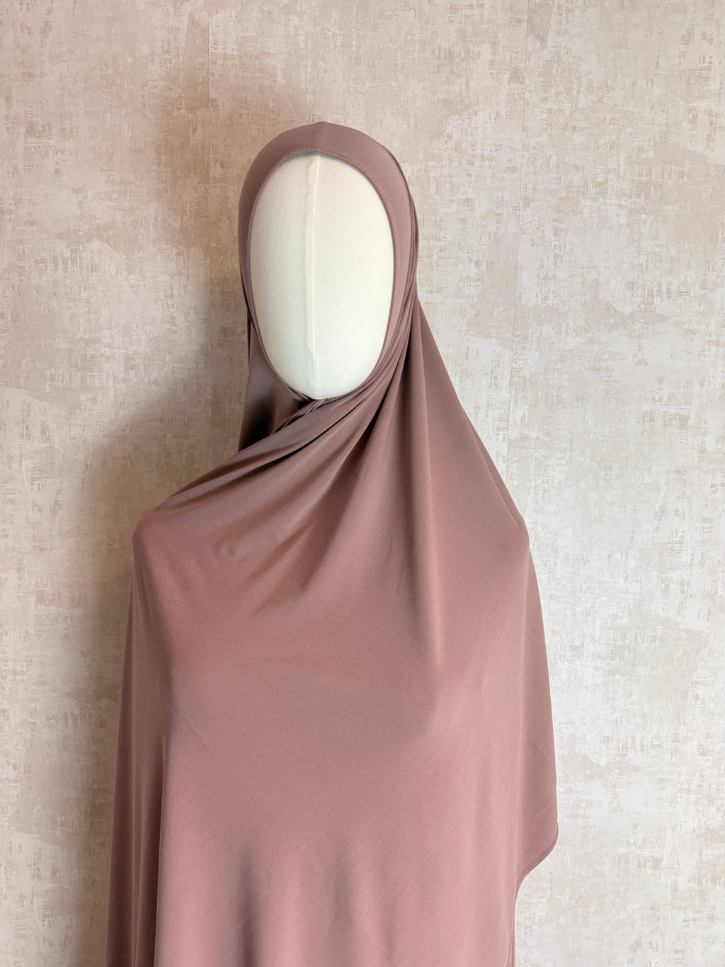 Premium Jersey Hijab – Vintage Rosa